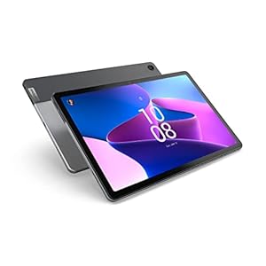 Lenovo Tab M10 Plus (3rd Gen) – 2022 – Long Battery Life – 10″ FHD – Front & Rear 8MP Camera – 4GB Memory – 64GB Storage – Android 12 or Later, Gray