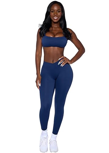 Pchee Bum Workout Scrunch Butt Leggings for Women - V Waist High Waisted, Squat Proof, Seamless Lifting Compression