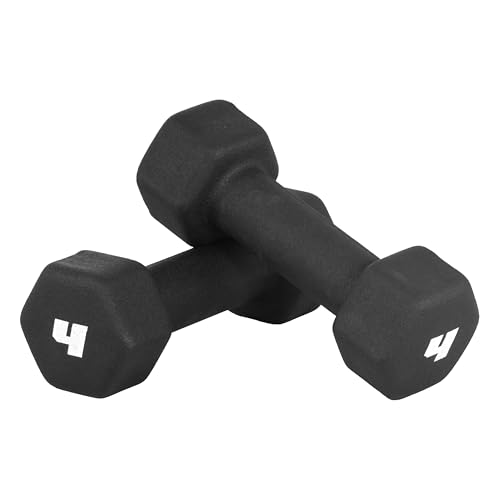 Image of CAP Barbell Neoprene Dumbbell Weights Pairs & Sets | Black