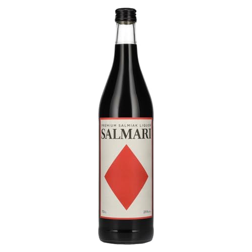 Salmari Premium Salmiak Lakritzlikör aus Finnland 0 7 L | 25% Vol. | Süß-salziger Lakritz-Likör ohne künstliche Zusatzstoffe | Gekühlt genießen | Geschenkidee