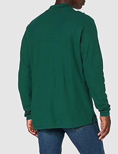 Fruit of the Loom SS037M, T-Shirt Polo Uomo, Verde...