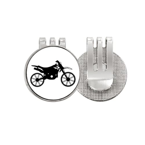 Marqueur de balle de golf magnétique moto émaillé : accessoire de rechange pour green