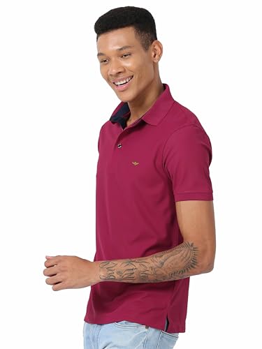 Image of STELLERS Men's Premium Polo T-Shirt Wrinkle Free Quick Dry Soft and Feather Touch Feel Regular Fit