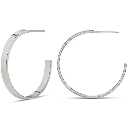 Image of Amazon Essentials 14K Gold Plated Square Edge Hoop