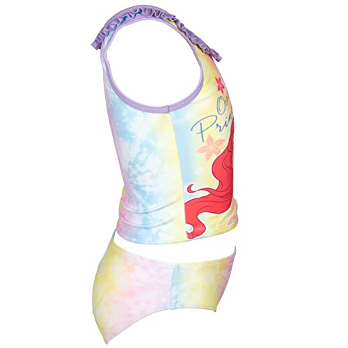 Disney Princesses Princess Ariel Little Girls Tankini Top And Bikini Bottom Swim Set Rainbow 6 #TOP4