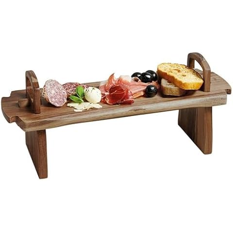 GEEZY Acacia Wooden Serving Platter Cover