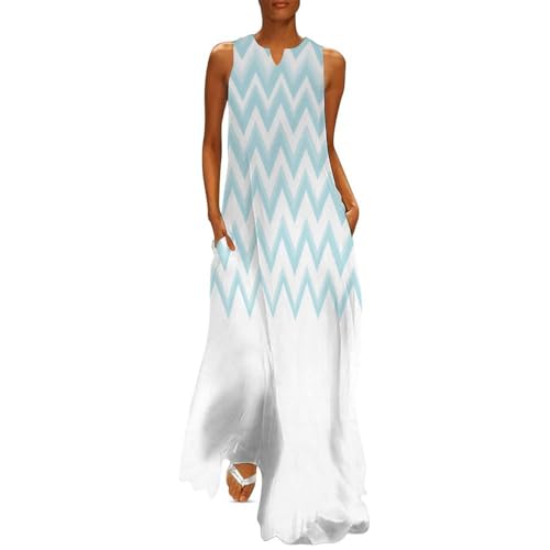 Robe longue maxi plage élégante géométrie de gradient haut de gamme