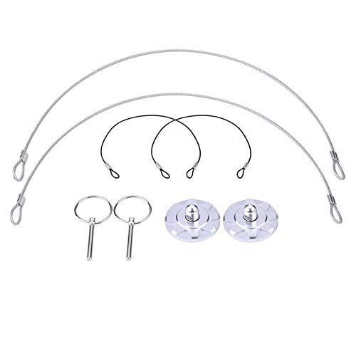 Hood Pins- Hood Pin Clip,Hood Pin Kit Universal Cnc Aluminum Car Vehicle Racing Hood Pins Kit For Car 2Pcs Hood Latches Hood Lock Catch Latches Kit (Silver) #TOP1