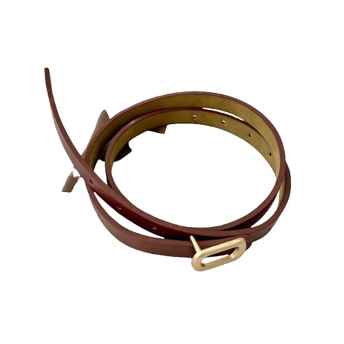 Ceinture en cuir véritable femme sans trou ajustable au millimètre