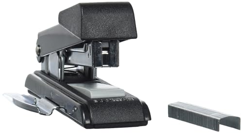 Bostitch B8RE-F-C-BLACK Tischhefter B8 Flat Clinch Heftkapazität 40 Klammerstärke 11 x 6 mm, schwarz