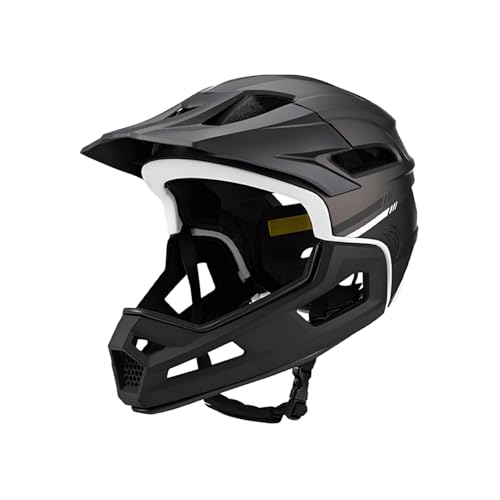 Casco De Bicicleta De Montaña Full Face - Forro y Visera Desmontables Casco - Equipo de Protección con Absorción de Impactos para - Ciclistas Principiantes y Expertos Mujeres y Hombres