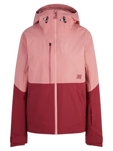 Ti porta un ulteriore comfort Ziener Ribba Giacca da Sci Freeride, Senza PFC, in Lana, Imbottita, Bacca, L Donna