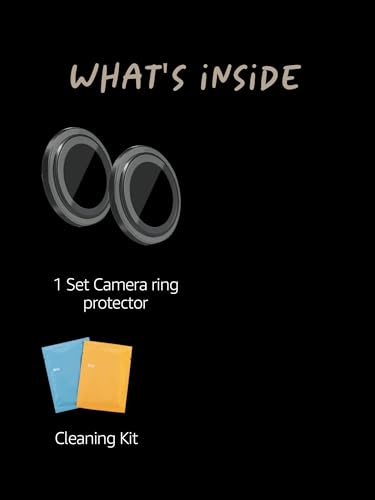 Image of Lensarmor Compatible with Oppo Reno 15 Camera Lens Protector - Black (1 Pack) | Premium 9H Tempered Glass, Military-Grade Protection, Scratch & Impact Resistant, Perfect Fit
