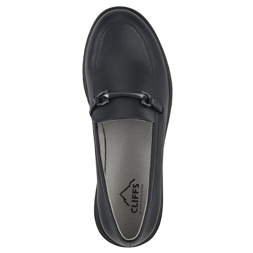 Image of CLIFFS BY WHITE MOUNTAIN Women's Flow Cushioned Lug Sole Loafer Flat