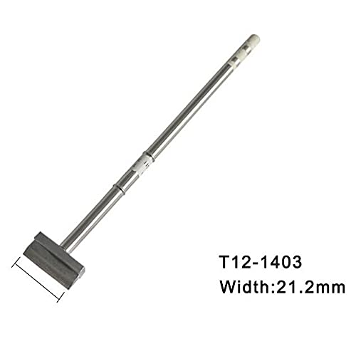 Końcówki lutownicze Shuxiang T12 do lutownicy, 14, T12-1401, 1402, 1403, 1404, 1405, 1406 do stacji lutowniczej FX951, FX950 Odporność na utlenianie (Welding Tip Specification : 1403)