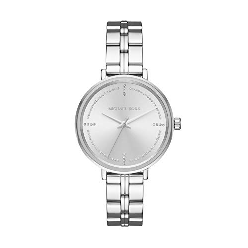 Preisvergleich Produktbild Michael Kors Damen Analog Quarz Uhr mit Edelstahl Armband MK3791