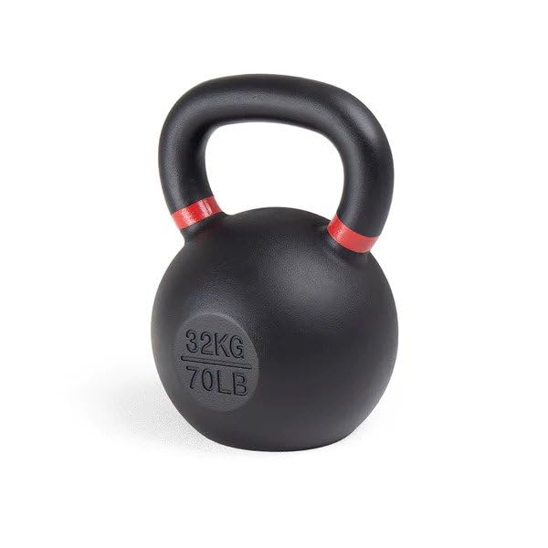 SMAI Workout Cast Iron Kettlebells | Weight Kettlebells with Anti Slip Powder Coating Handles |Powder Coating for Durability, Rust Resistance & Longevity | Comes with Color Coaded Handles | 53 lbs