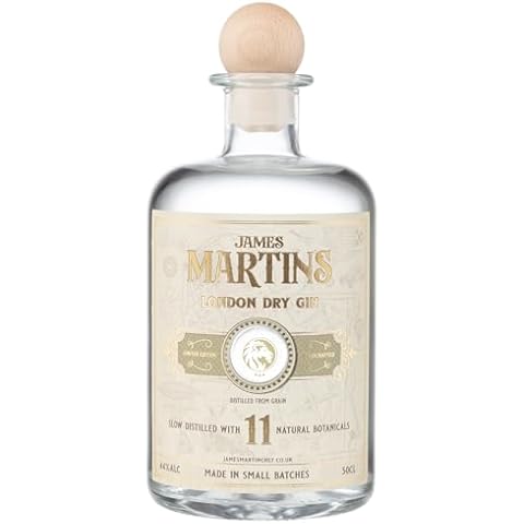 James Martin's Handcrafted London Dry Gin Cover