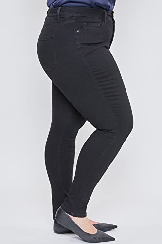 Royalty For Me Womens Women's Plus Essential High Rise Skinny Jean3