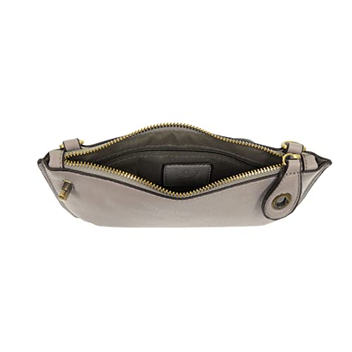 Image of Joy Susan Women's Fashion Purse Mini Crossbody Wristlet Clutch Handbag - Harbor Grey