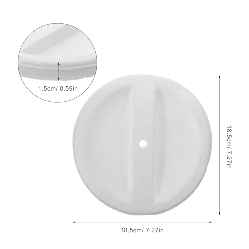 PHENOFICE Tapa de cubo de hielo con aislamiento interior: revestimiento de acero inoxidable para barril de agua caliente. Inserto de tapa para recipiente térmico de alimentos. Compatible con 8 l, 10 - imagen 7