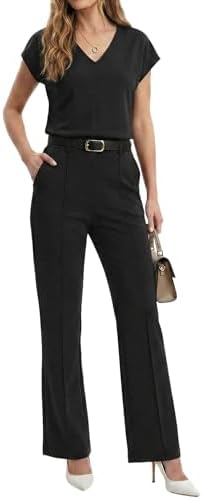 GRECERELLE 2026 Women's Spring & Summer Casual 2 Piece Set : V-Ne...
