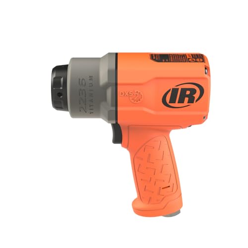 Ingersoll Rand 2236QTIMAX-O DXS2 1/2" Air Impact Wrench, Quiet, 1500 ft-lb Torque, Titanium Hammercase, Friction Ring Retainer, Orange by Ingersoll Rand - Image 4