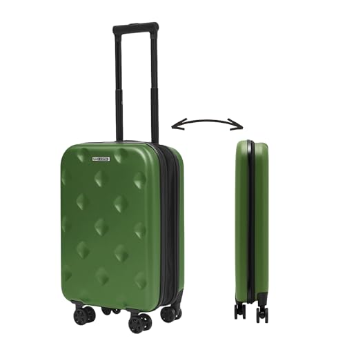 Maleta De Cabina 20 Plegable Ultrafina Se Pliega De 22cm A 10,5cm De Grosor Ligera Y Resistente Abs 4 Ruedas Mango Telescópico Color Verde Musgo Maleta De Cabina 20 Plegable Ultrafina Se Pliega De 22cm A 10,5cm De Grosor Ligera Y Resistente Abs 4 Ruedas Mango Telescópico Color Verde Musgo