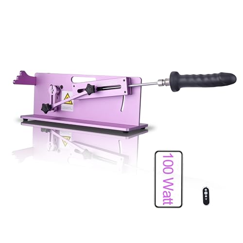 Image of Hismith Table Top 2.0 Max - Premium Sex Machine with APP /Remote /Wire 3 in 1 Control, Love Machine with KlicLok System (Purple)