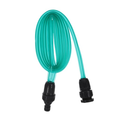 Happyyami rociador automático de jardín diluvio manguera departamento goteo de riego de jardines rociar flexible tubería de riego de plantas agrícolas de polivinilo Green
