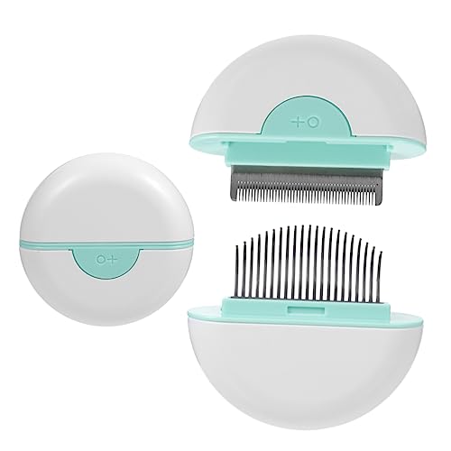 balacoo Cat Hair Comb Brush for Shedding Grooming 2-in-1 Stripping Tool Massage Comb for Indoor Cats