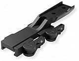 AGM Global Vision 6306LMR1 ADM 2111 Long QR Mount for Rattler TS25/35/50, Features Two Throw Levers for Added Mount Security, Constructed of Sturdy Aluminum Parts