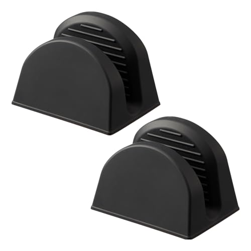 Yamazaki Tower 1958 Repose-plat Aimanté Silicone Design Noir - 2