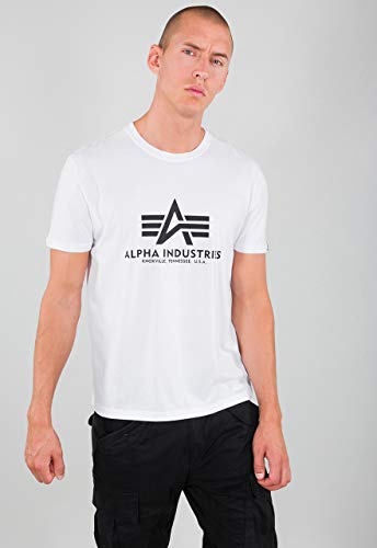 Alpha Industries Basic T ML T-Shirt for Men White