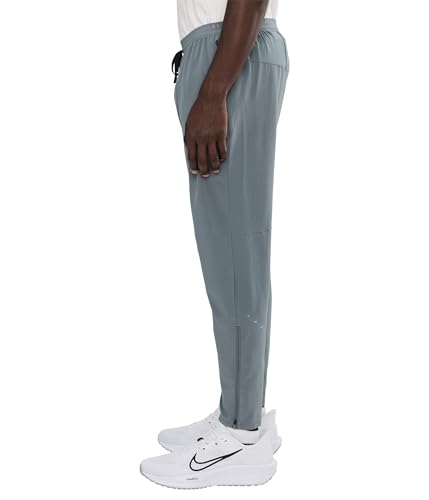 Nike Stride Dri-Fit HV4544-084 Pantalon de Course tissé pour Homme, Gris fumé/argenté réfléchissant Taille L