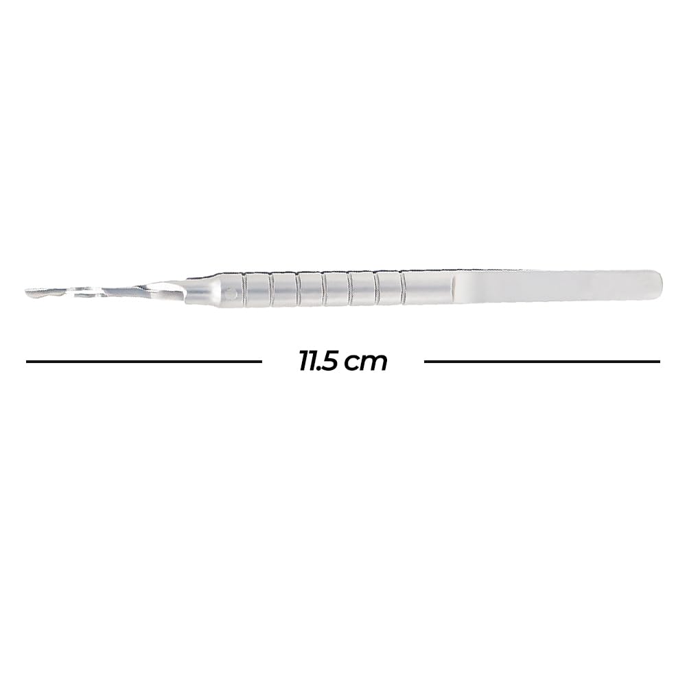 Stellmacher Akahoshi Pre Chopper | Semi Sharp Tip | 2.2 mm Incisions, 11.5 cm Stainless Steel Ophthalmic Instrument for Lens Handling | Precision Tool (Chopper)