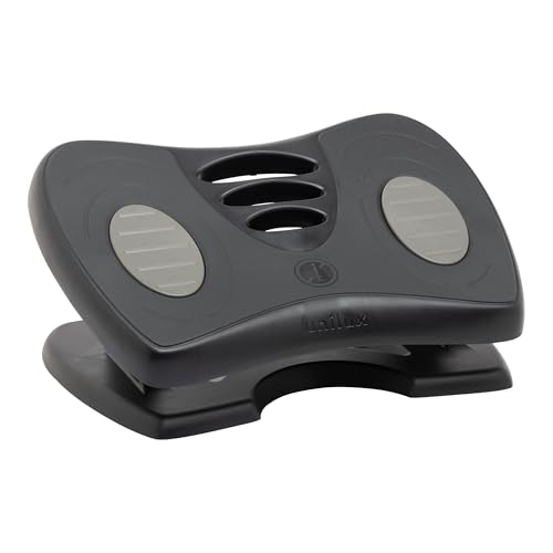Unilux Nymphéa Repose-pieds Ergonomique et Fonctionnel avec Inclinaison et Hauteur