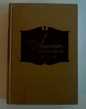 Hardcover The American Government: Democracy In Action. 1954 Ex-library Edition. 944 pages Book