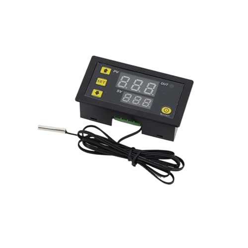 Controlador de temperatura digital W3230 AC110-220V con sensor para calefacción y refrigeración