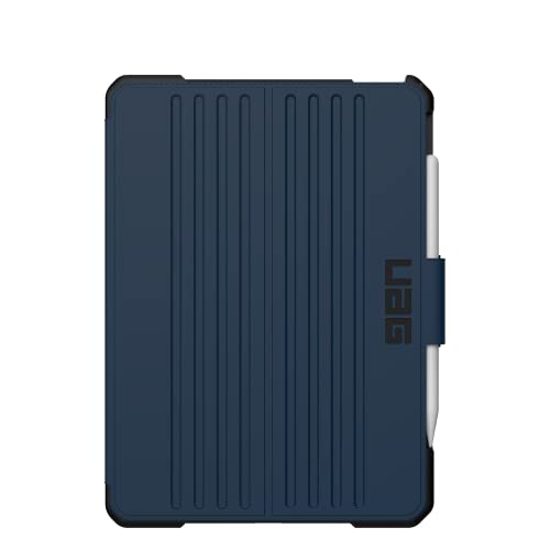 Urban Armor Gear Uag Designed For Ipad Air 10.9 Inch Case Ipad 5Th Generation 2022 Case Blue Mallard Rugged Smooth Exterior Multi-Angle Viewing Folio W/Pencil Holder Metropolis Se Protective Cover #TOP4