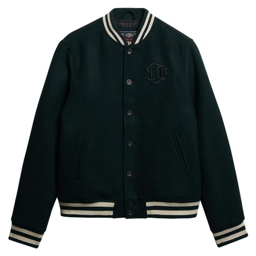 Doudoune Superdry Bomber en laine Varsity Monogram - vue 5