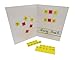 Foam Phonics Magnetic Foam Reading Tiles with Folding Magnetic Board –Homeschool and Classroom Portable Magnetic Manipulative Set (Kindergarten)