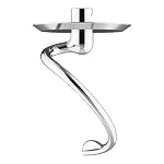 COFUN – COFUN Edelstahl-Knethaken für KitchenAid Küchenmaschinen, Sp