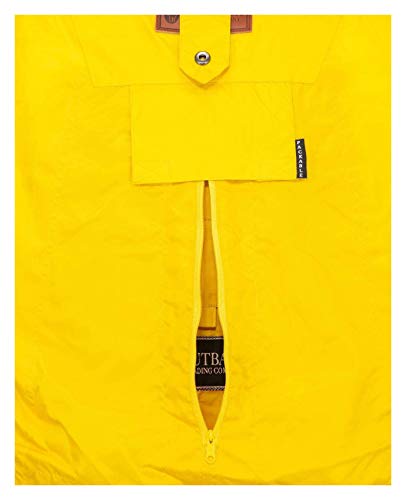 Outback Trading Unisex 2406 Pak-A-Roo Duster Waterproof Windproof Seam-Sealed Long Sleeve Rain Coat, Gold, 3X-Large