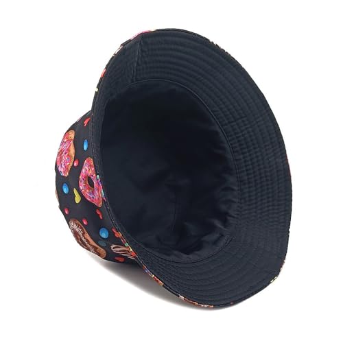 Image of Bucket Hat for Women Men,Travel Sun Beach Cap,Unisex Fishing Outdoor Boonie