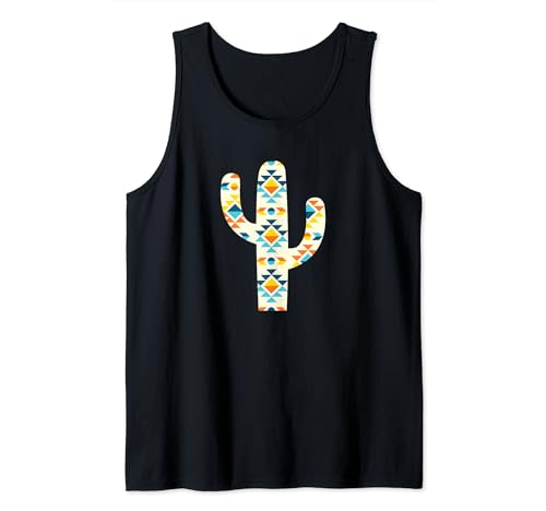 Western Desert Cactus Rodeo Chic, estilo campestre y bohemio Camiseta sin Mangas
