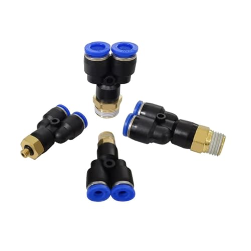 Accesorios rápidos neumáticos PX6-02 para ramificar líneas de aire comprimido en Y 3