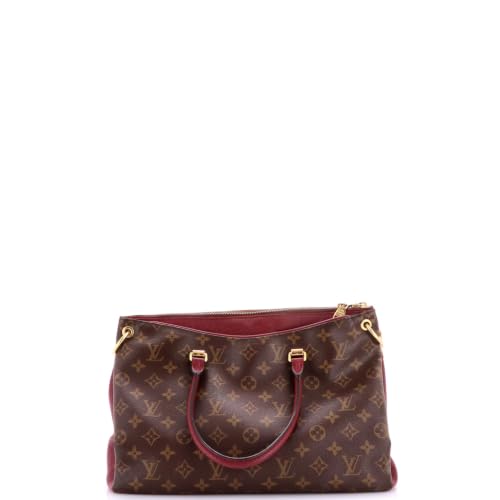 Louis Vuitton, Pre-Loved Pallas Tote, Burgundy — view 4