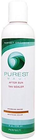 Purest Maui Perfect Organics By Maui Island Secret After Sun Tan Sealer