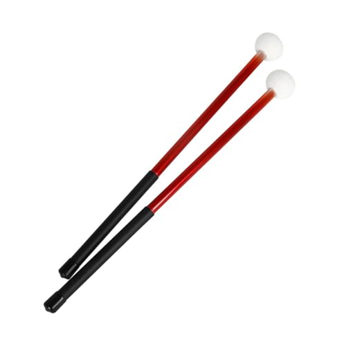 Par de baquetas de percusión con cabeza de fieltro miniatura 7